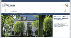 Desktop Screenshot of amtsgericht-kempen.de